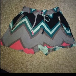 chevron shorts